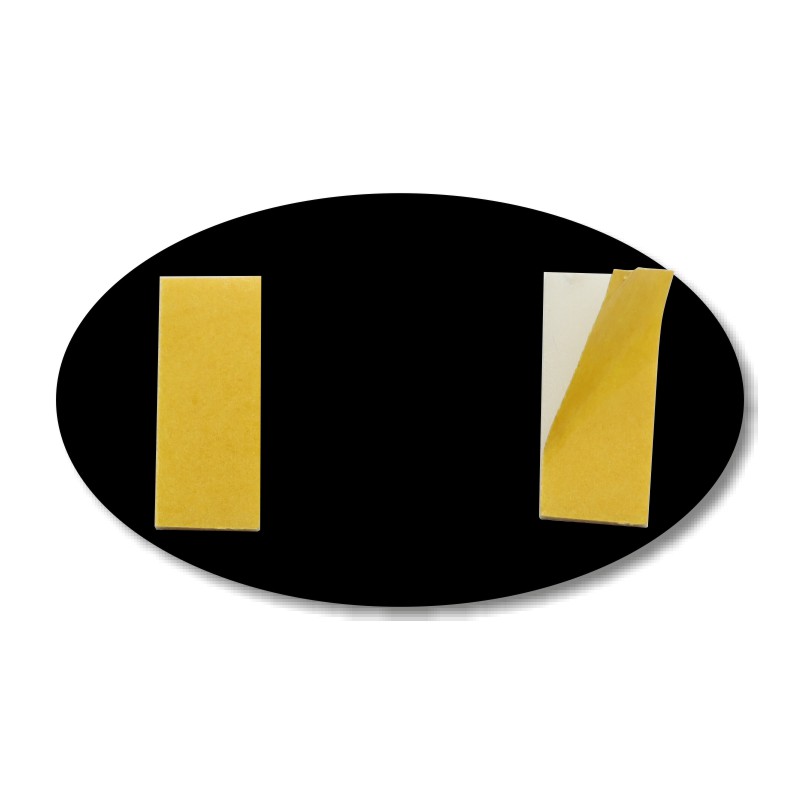 Číslo na dveře, typ 20, 50x30mm, stříbrné